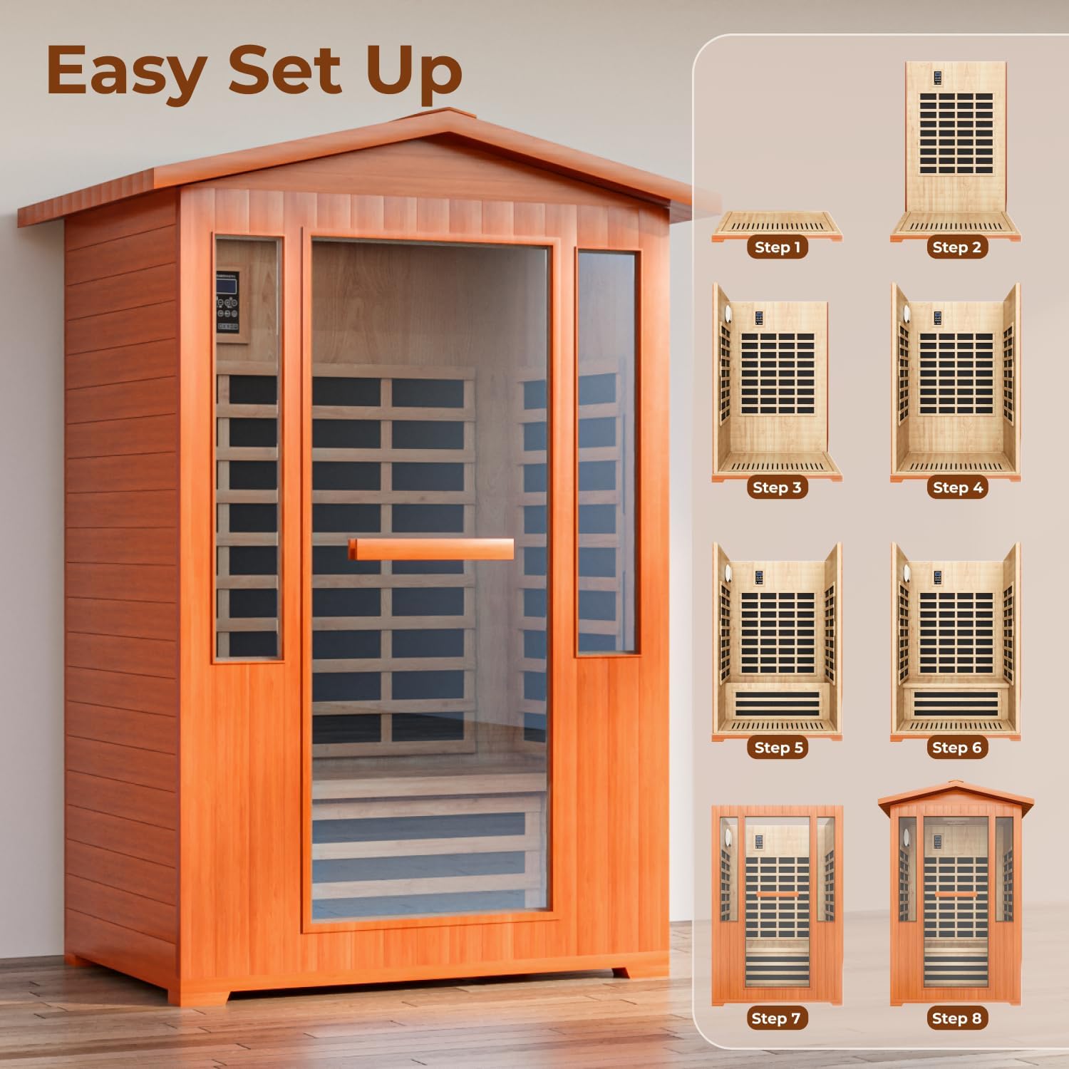 buy LINKHOO infrared sauna,LINKHOO sauna worth buying,LINKHOO sauna pros cons,best 2 person outdoor sauna,LINKHOO vs other saunas,should I buy a LINKHOO sauna unboxing and complete package contents