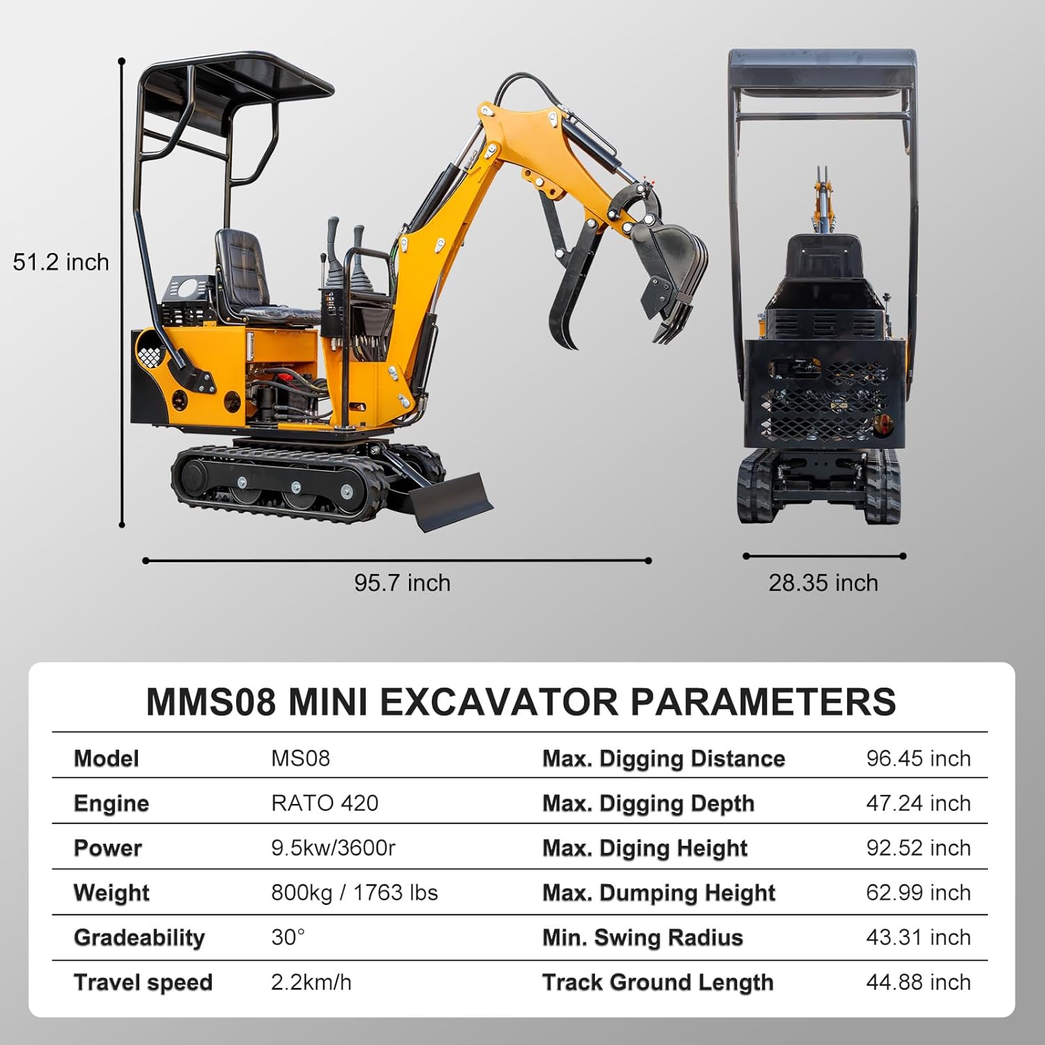 buy MMS 0.8 ton mini excavator,MMS 0.8 ton mini excavator worth it,best compact excavator for tight spaces,MMS mini excavator pros cons,should I buy a 0.8 ton excavator,MMS excavator vs alternatives unboxing and complete package contents