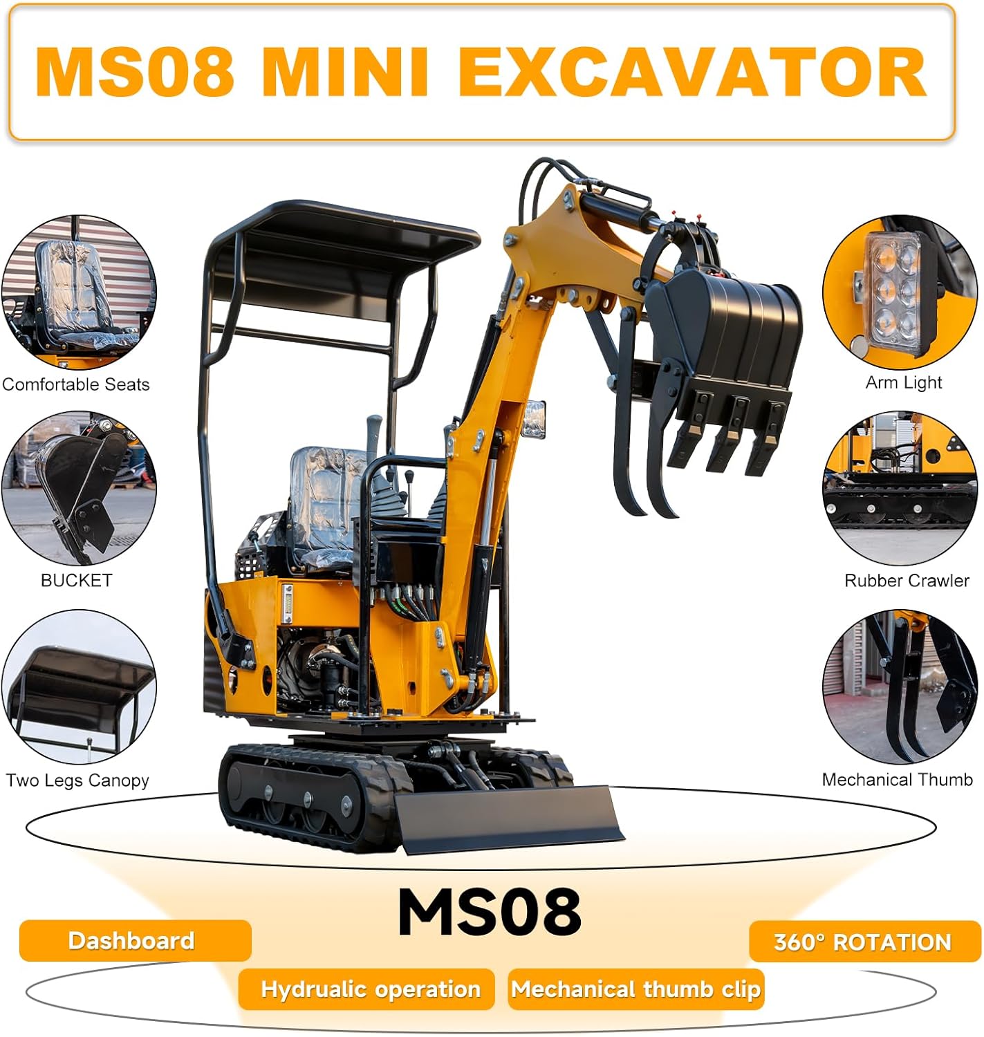 buy MMS 0.8 ton mini excavator,MMS 0.8 ton mini excavator worth it,best compact excavator for tight spaces,MMS mini excavator pros cons,should I buy a 0.8 ton excavator,MMS excavator vs alternatives performance testing and real-world results