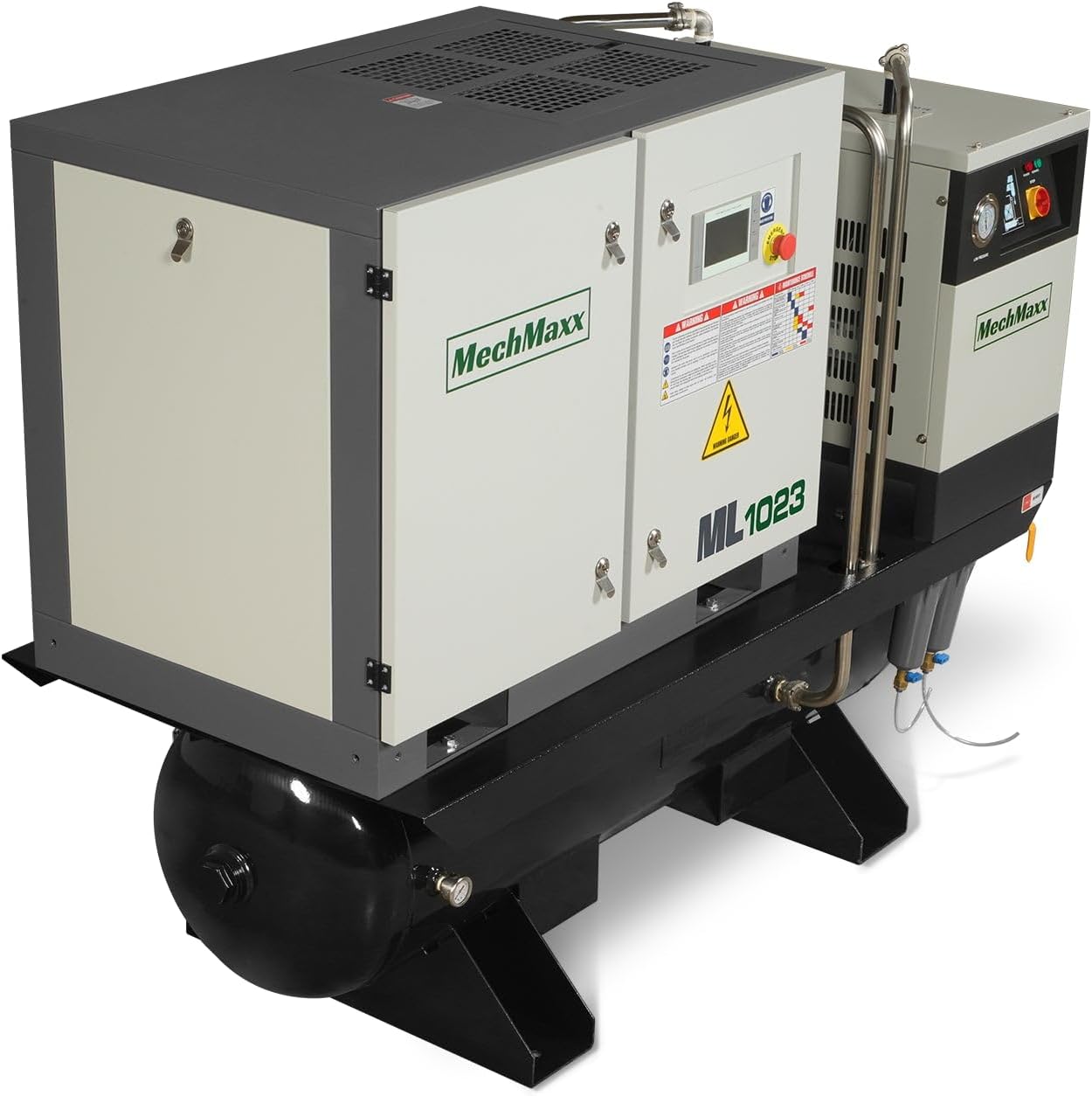 Step-by-step guide for buy MechMaxx 10HP air compressor,MechMaxx ML1023 worth buying,10HP rotary screw compressor pros cons,best industrial air compressor with dryer,MechMaxx vs other compressors,should I buy a 10HP air compressor - complete tutorial