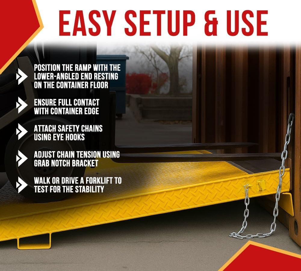 buy Mytee Products shipping container ramp,Mytee Products container ramp worth buying,shipping container ramp pros cons,best heavy duty container ramp,Mytee CRamp8496-14K honest,should I buy a forklift container ramp performance testing and real-world results