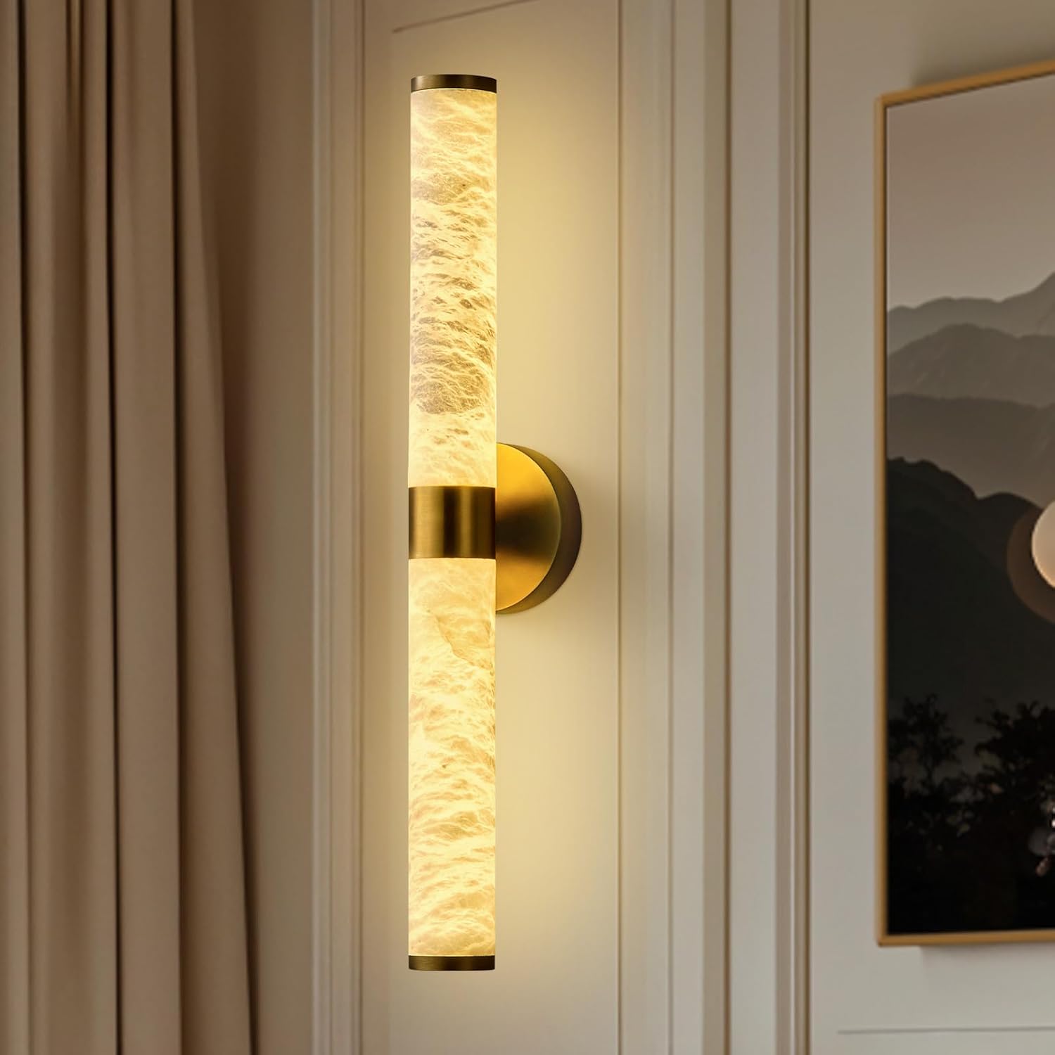 buy OSRoyce alabaster wall sconce,OSRoyce alabaster sconce worth buying,alabaster wall sconce pros cons,best natural marble wall lighting,OSRoyce sconce vs alternatives,should I buy alabaster wall lights - detailed features and technical specifications