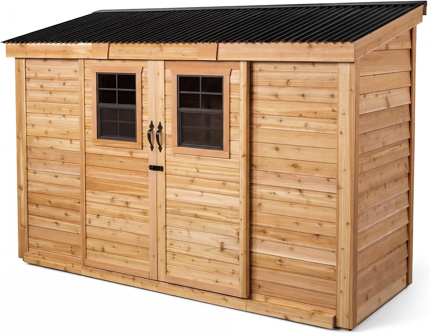 buy Outdoor Living Today 12x4 cedar shed,Outdoor Living Today shed pros cons,12x4 cedar shed worth buying,spacesaver shed with sliding doors,best small cedar shed for backyard,should I buy a cedar shed - detailed features and technical specifications