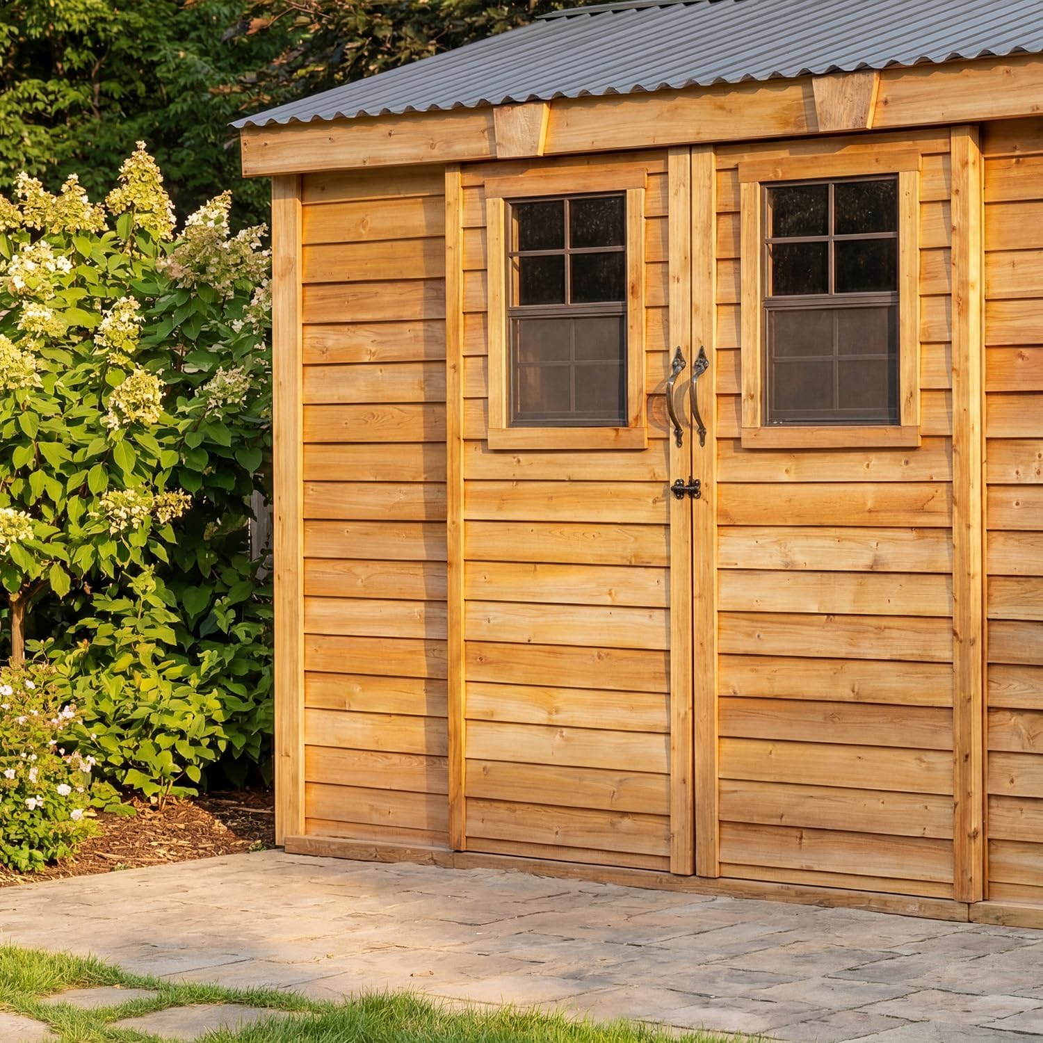 buy Outdoor Living Today 12x4 cedar shed,Outdoor Living Today shed pros cons,12x4 cedar shed worth buying,spacesaver shed with sliding doors,best small cedar shed for backyard,should I buy a cedar shed performance testing and real-world results