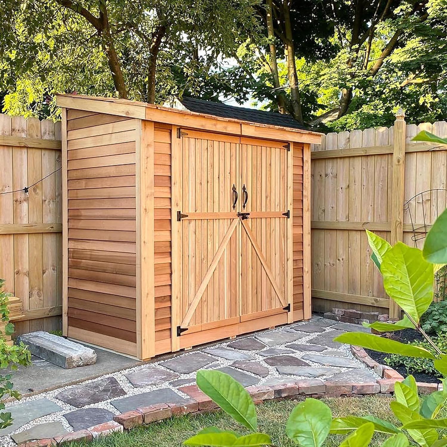 buy Outdoor Living Today 8x4 shed,best small cedar shed,Outdoor Living Today shed worth it,cedar storage shed pros cons,Western Red Cedar shed benefits,should I buy a cedar shed unboxing and complete package contents
