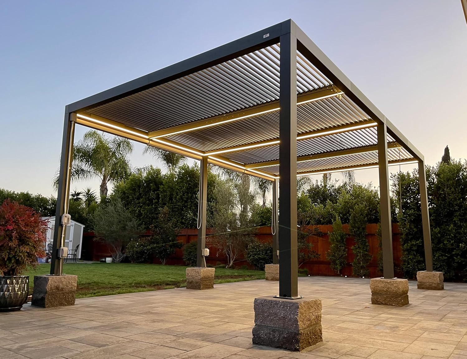 buy PURPLE LEAF 94AS LED pergola,PURPLE LEAF pergola worth buying,PURPLE LEAF 94AS pros cons,best louvered pergola hardtop,PURPLE LEAF vs other pergolas,should I buy a PURPLE LEAF pergola - detailed features and technical specifications