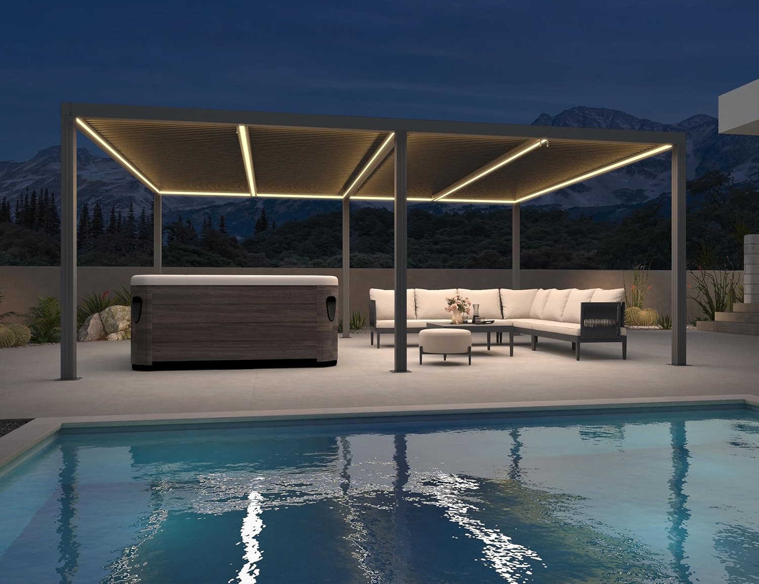 buy PURPLE LEAF 94AS LED pergola,PURPLE LEAF pergola worth buying,PURPLE LEAF 94AS pros cons,best louvered pergola hardtop,PURPLE LEAF vs other pergolas,should I buy a PURPLE LEAF pergola unboxing and complete package contents