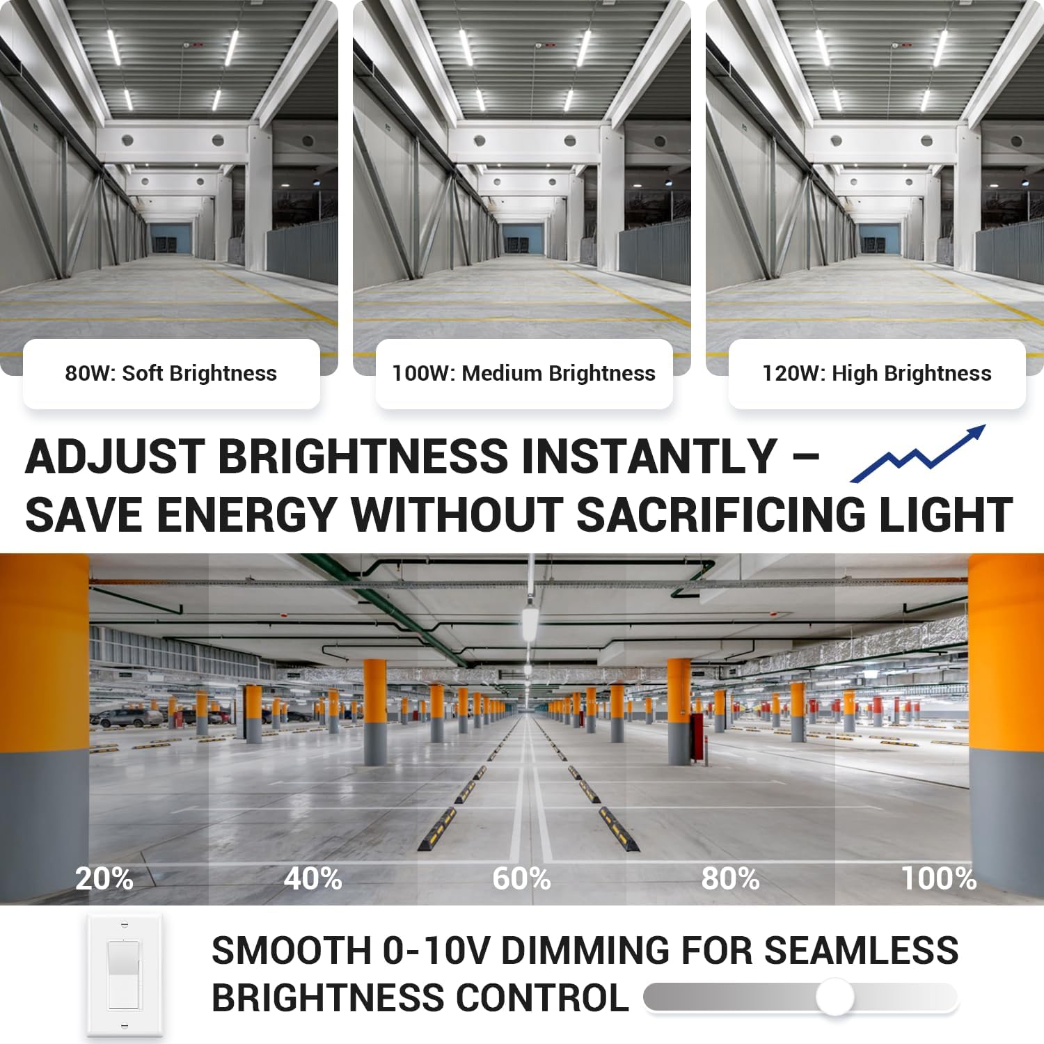 buy SLAclite 8ft LED vapor tight light,SLAclite 8ft vapor proof light worth buying,best 8ft LED shop light for garage,SLAclite 8ft light pros and cons,8ft vapor tight light vs alternatives,should I buy SLAclite 8ft LED fixture performance testing and real-world results