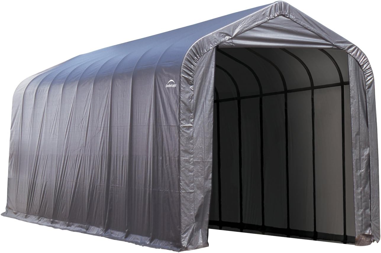 buy ShelterLogic Garage 16x40x16,ShelterLogic garage pros cons,is ShelterLogic garage worth buying,best large carport shelter,ShelterLogic vs Arrow shed,should I buy a ShelterLogic garage - detailed features and technical specifications