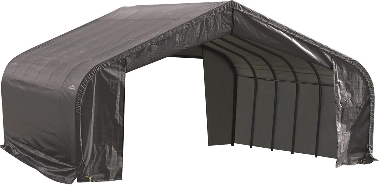 buy ShelterLogic Peak Style Instant Garage,ShelterLogic 82043 pros cons,best instant garage for cars boats trucks,ShelterLogic Peak Style vs other carports,is ShelterLogic garage worth buying,where to get ShelterLogic instant garage - detailed features and technical specifications