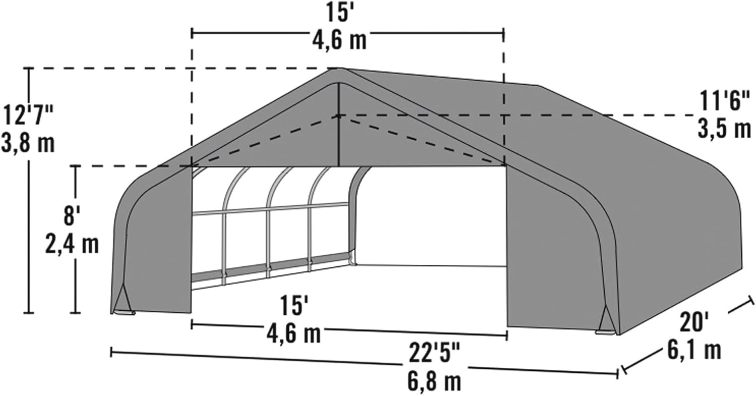 buy ShelterLogic Peak Style Instant Garage,ShelterLogic 82043 pros cons,best instant garage for cars boats trucks,ShelterLogic Peak Style vs other carports,is ShelterLogic garage worth buying,where to get ShelterLogic instant garage performance testing and real-world results