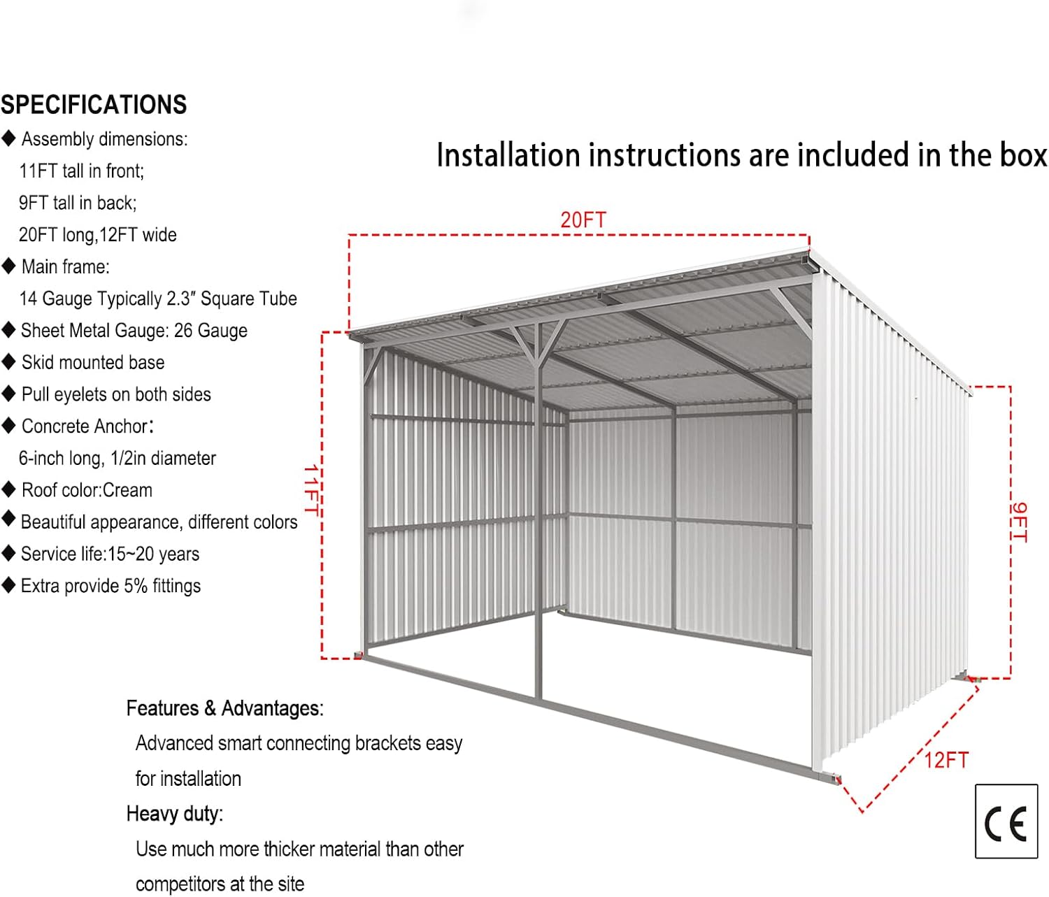 buy TTBKA livestock metal shed,TTBKA metal shed worth buying,best heavy-duty livestock shelter,TTBKA 20x12 shed pros cons,should I buy a TTBKA metal shed,TTBKA vs other livestock shelters unboxing and complete package contents