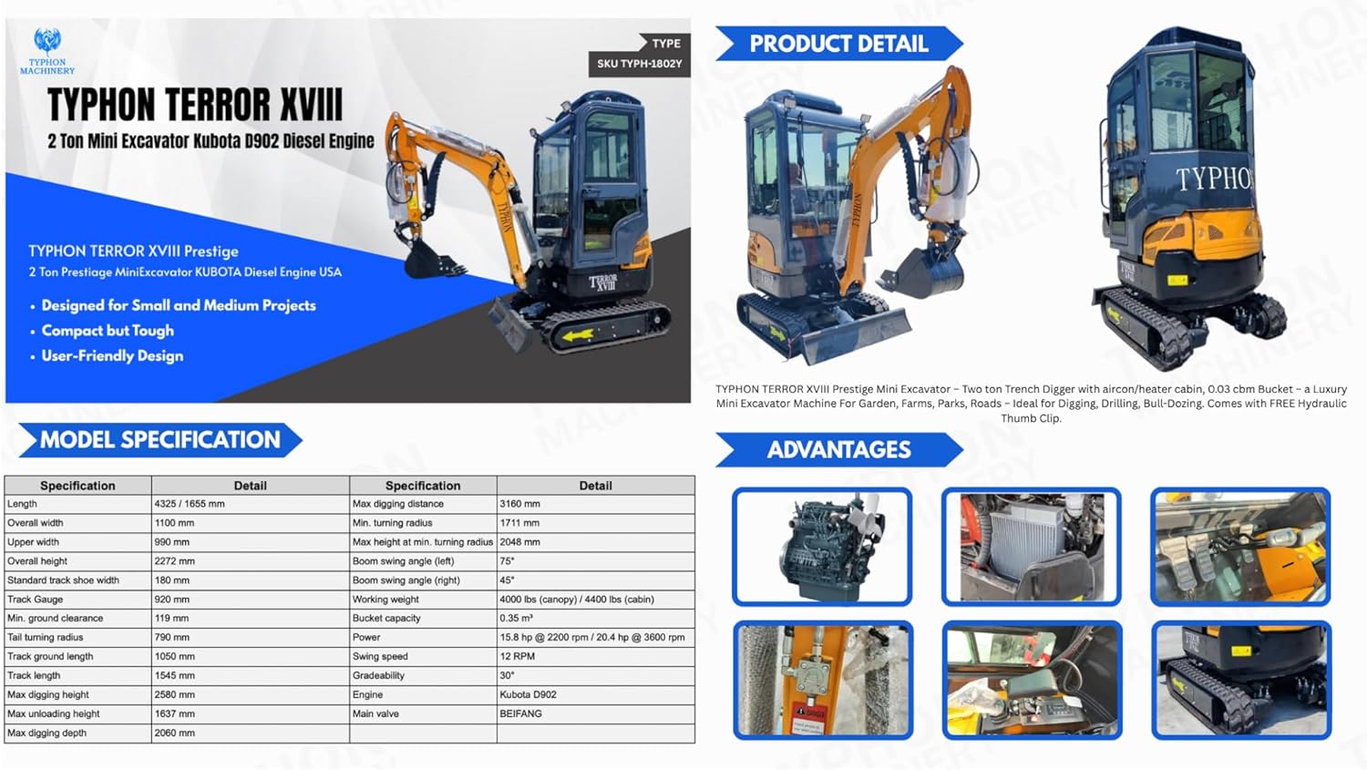 Step-by-step guide for buy TYPHON TERROR XVIII mini excavator,TYPHON TERROR XVIII worth buying,TYPHON TERROR XVIII pros cons,best mini excavator for small projects,TYPHON TERROR XVIII vs alternatives,should I buy a TYPHON mini excavator - complete tutorial