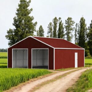 Image 1 of buy Teemful 33x25ft metal garage