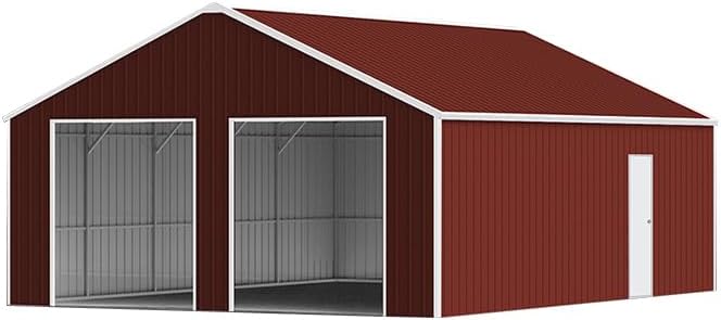 buy Teemful 33x25ft metal garage,Teemful metal barn worth buying,33x25ft steel garage pros cons,best large metal storage shed,Teemful garage vs alternatives,should I buy a Teemful metal building performance testing and real-world results