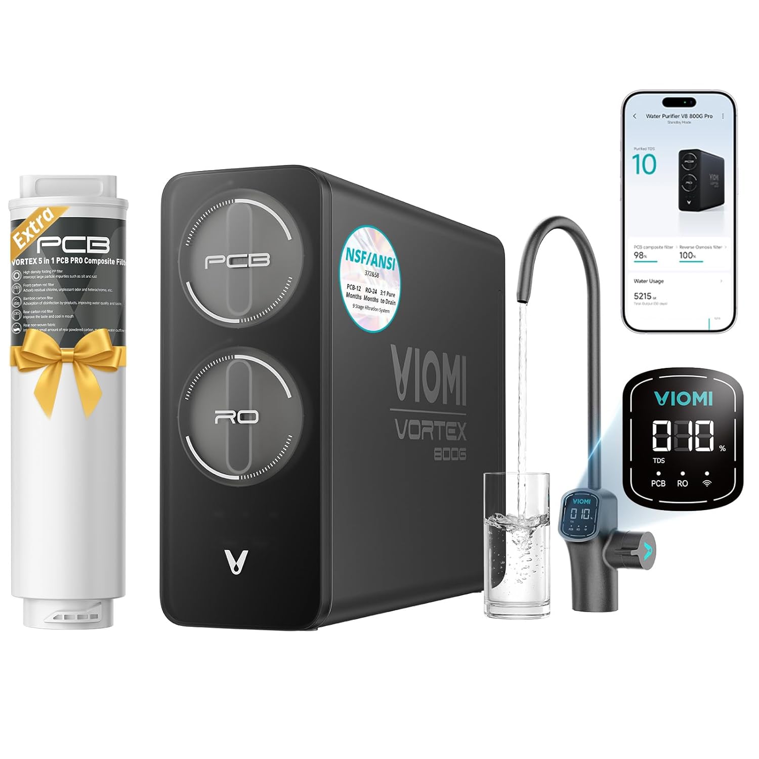 buy VIOMI V8 Pro RO system,VIOMI V8 Pro worth it,VIOMI V8 Pro pros cons,best tankless RO system,VIOMI V8 Pro vs alternatives,should I buy VIOMI V8 Pro - detailed features and technical specifications