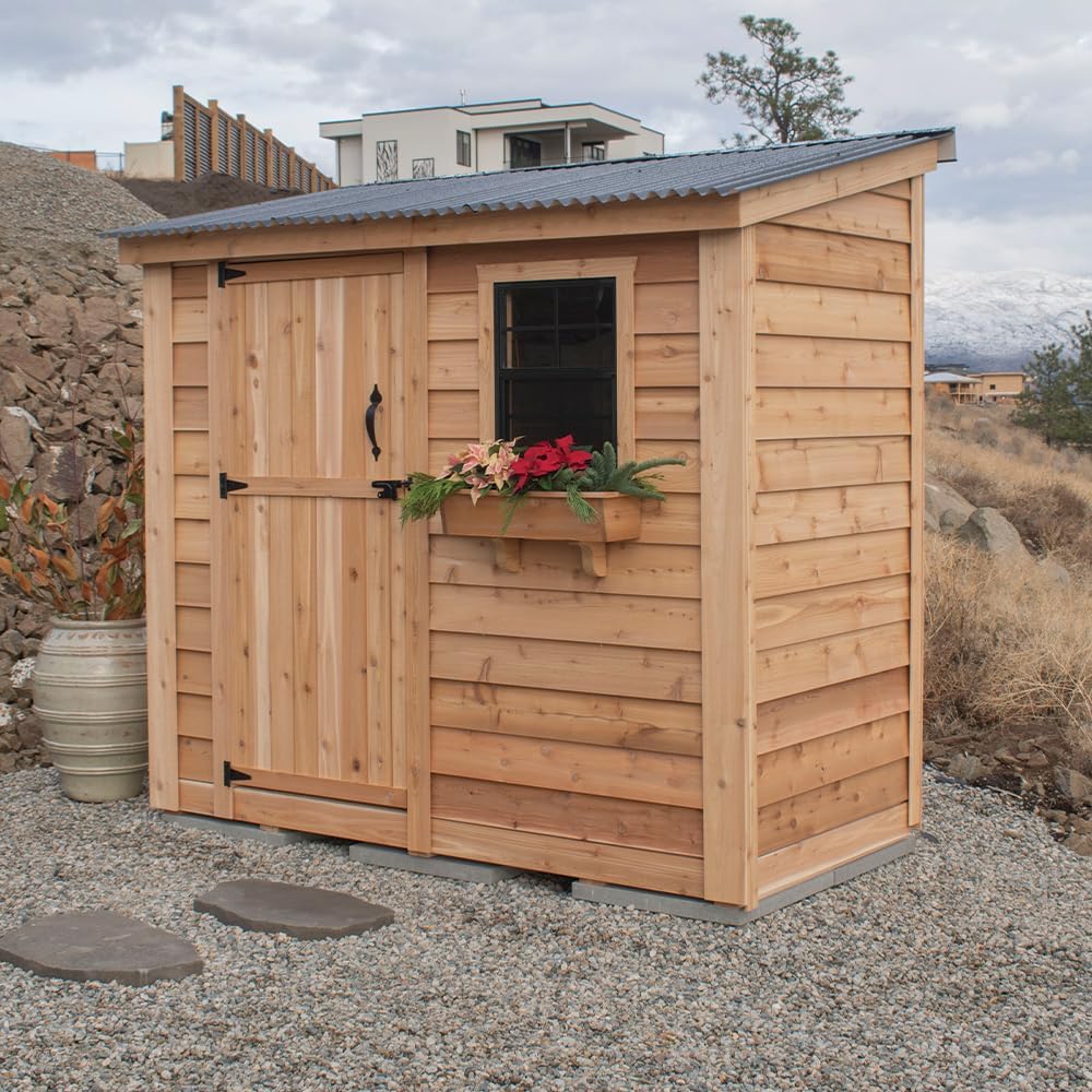 buy Western Red Cedar shed,should I buy Western Red Cedar shed,Western Red Cedar shed pros cons,Outdoor Living Today shed worth buying,best cedar storage shed,cedar shed vs metal shed unboxing and complete package contents