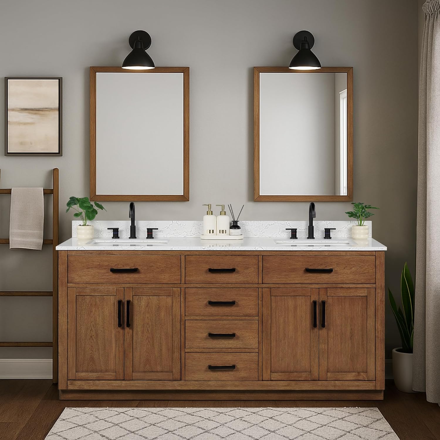 buy XWNE 72-inch bathroom vanity,XWNE 72-inch vanity worth buying,best 72-inch double sink vanity,72-inch dark walnut vanity pros cons,XWNE bathroom vanity honest opinion,72-inch vanity vs other brands performance testing and real-world results