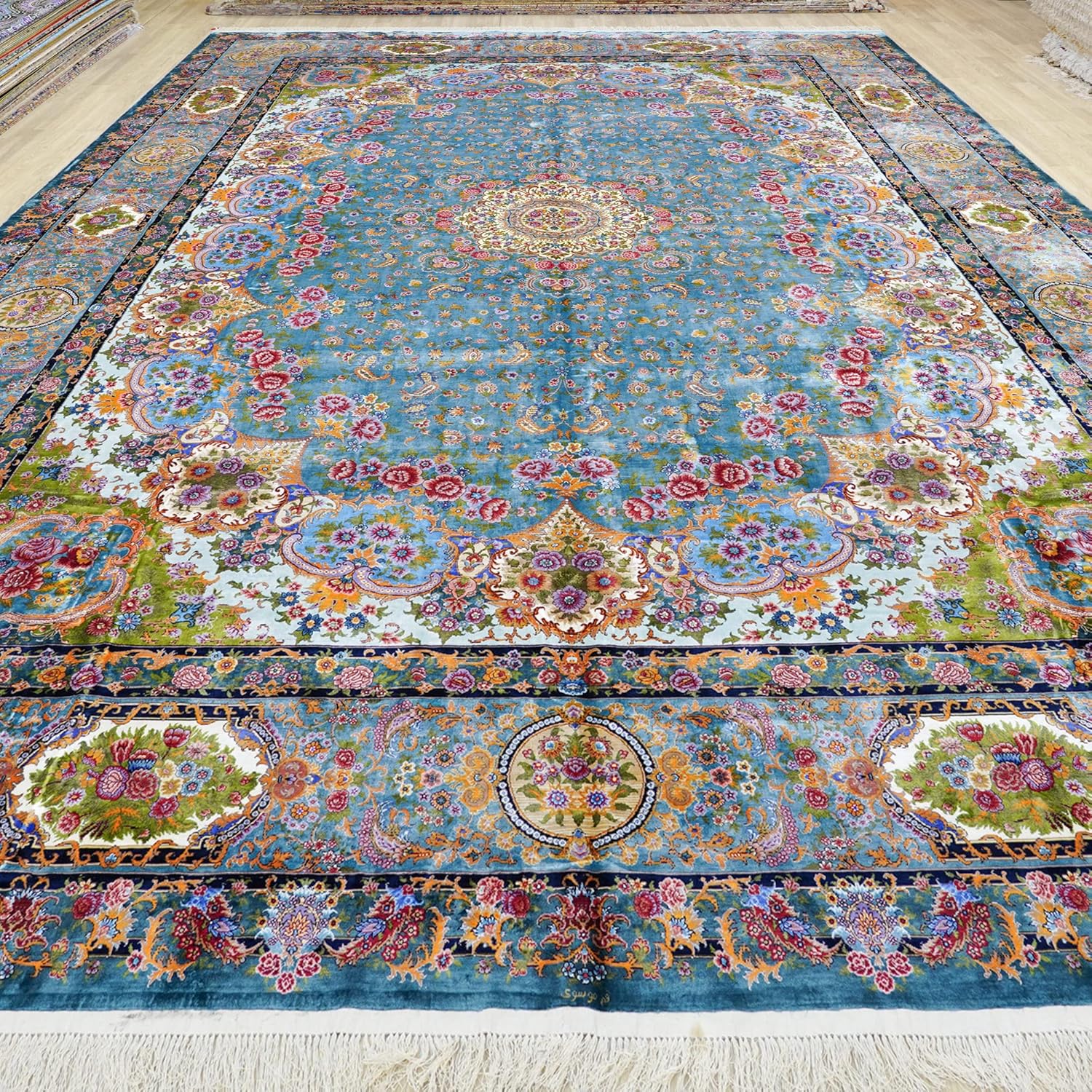 Reviews - Buy Yuchen Silk Carpet: Honest Pros & Cons & Our Experience buy Yuchen silk carpet,Yuchen silk rug worth buying,best hand knotted silk rug,Yuchen silk carpet pros cons,Yuchen rug vs other brands,should I buy a Yuchen silk rug unboxing and complete package contents