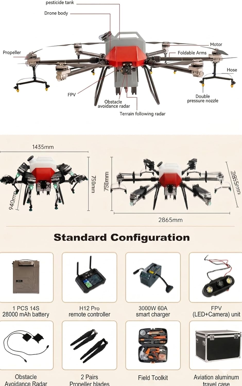 buy agricultural crop sprayer drone,agricultural drone worth buying,best crop spraying drone,heavy duty sprayer drone pros cons,8 gallon spray drone vs alternatives,should I buy a crop protection UAV unboxing and complete package contents