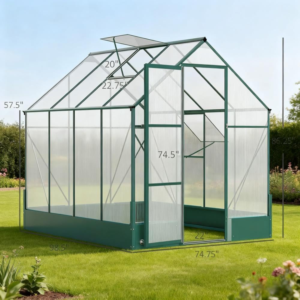 buy aluminum greenhouse polycarbonate,aluminum greenhouse worth buying,best walk-in greenhouse,polycarbonate greenhouse pros cons,aluminum vs steel greenhouse,should I buy a walk-in greenhouse performance testing and real-world results