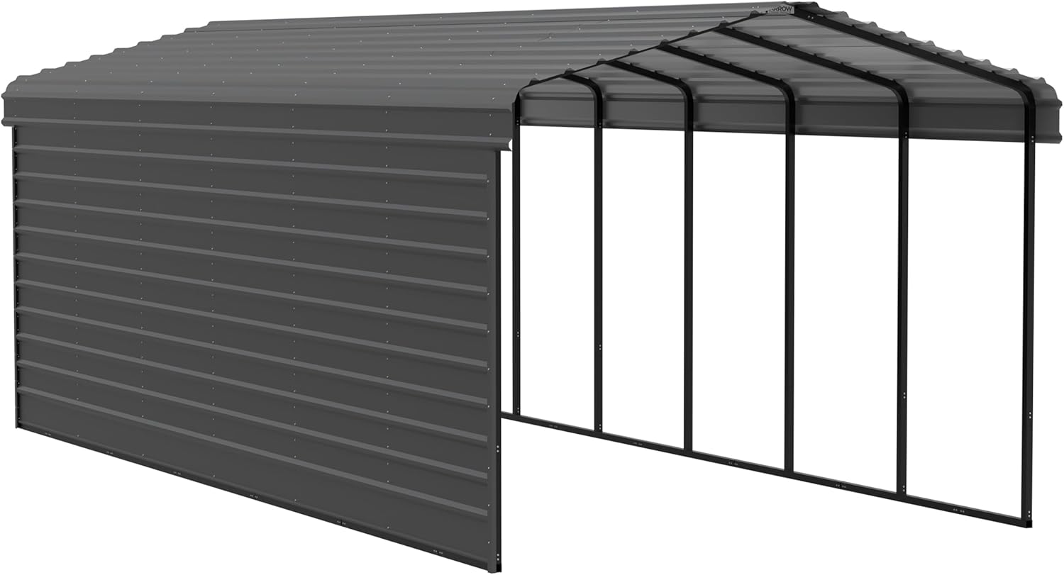 buy arrow carports galvanized steel carport,arrow carports 12x29x9 honest opinion,metal carport kit pros cons,best compact car carport for outdoor storage,arrow carport vs shelterlogic carport,should i buy an arrow steel carport - detailed features and technical specifications