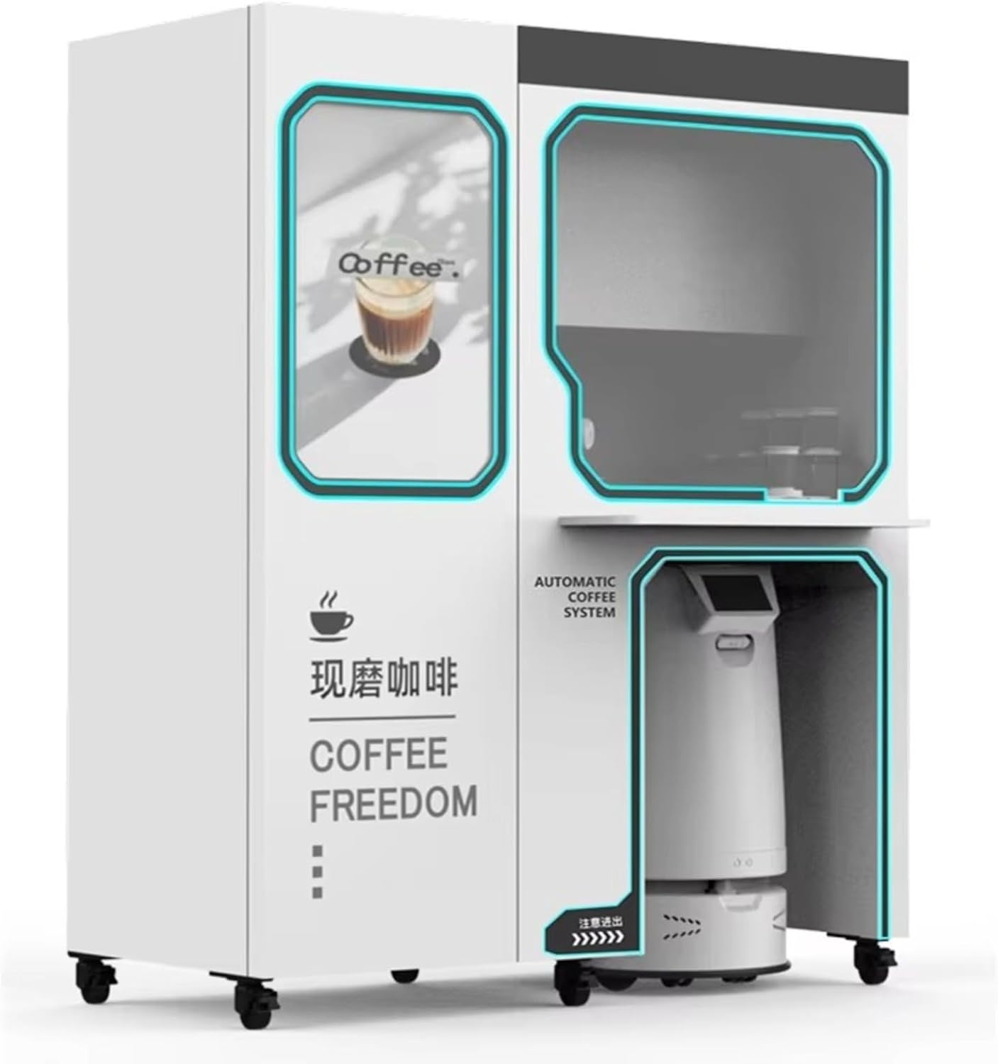 buy automatic coffee barista robot,should I buy a coffee robot,coffee barista robot pros cons,coffee robot worth buying,best commercial coffee vending machine,coffee robot vs traditional machine unboxing and complete package contents