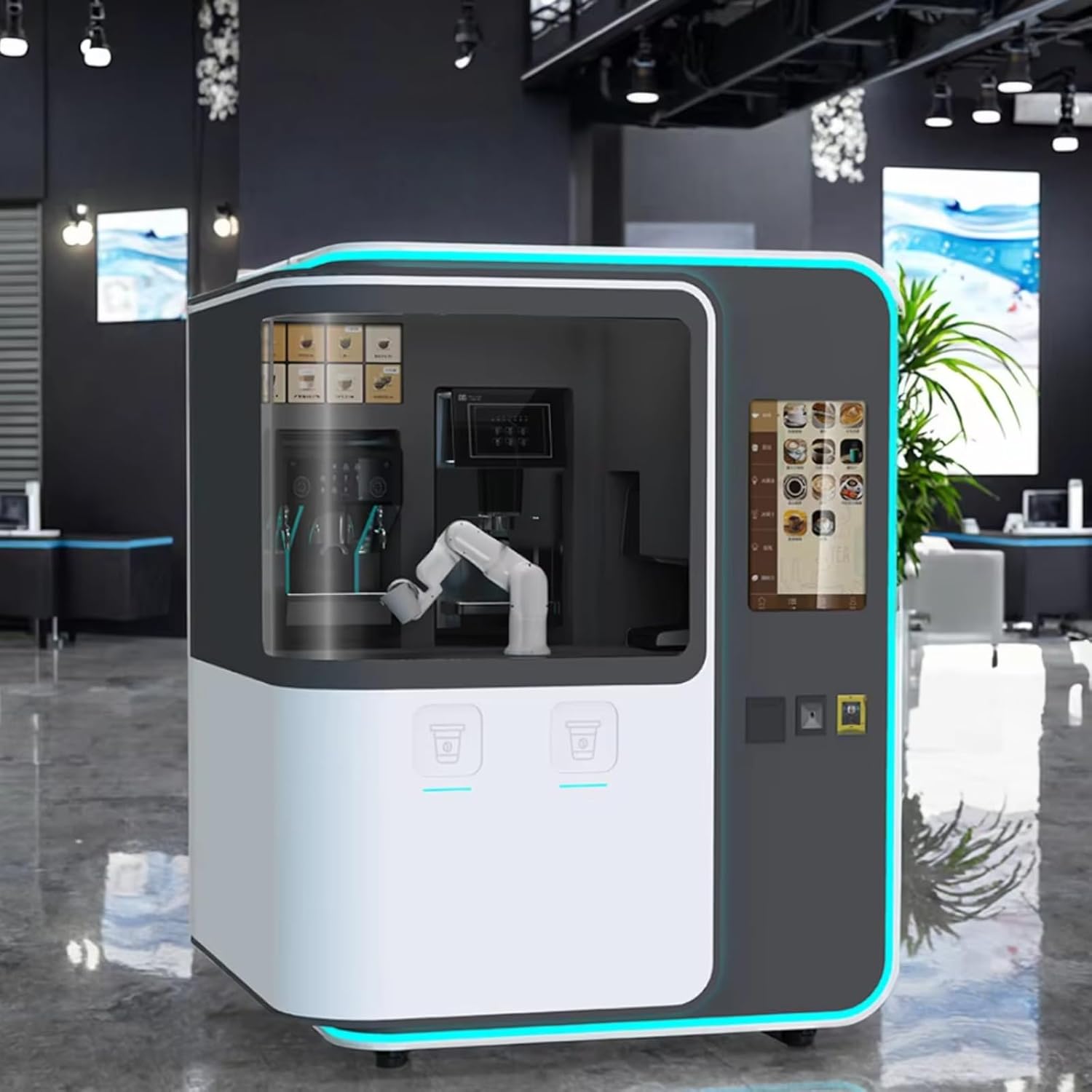 Step-by-step visual guide on operating the buy automatic coffee vending robot, from setup to daily use, helping you decide should I buy a coffee vending robot