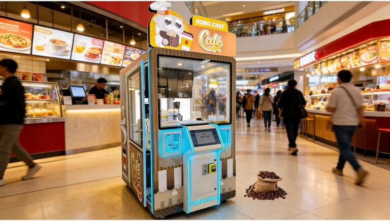 Image 1 of buy coffee robot barista machine