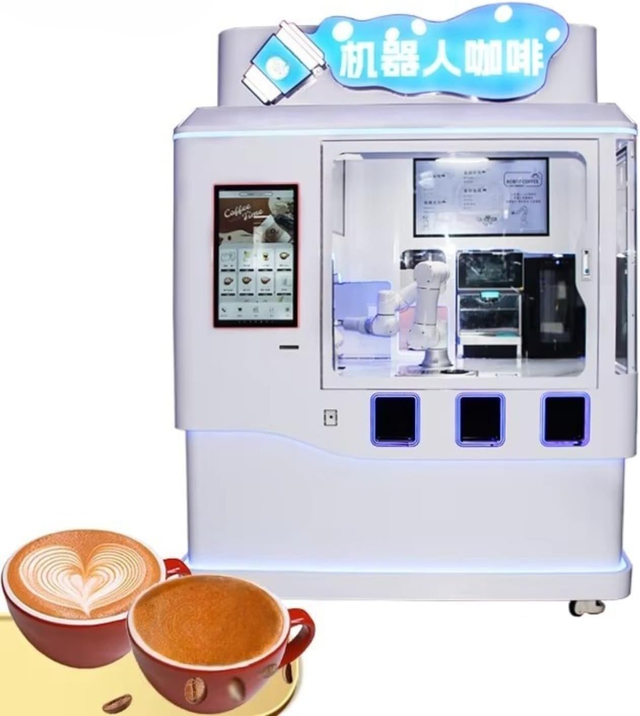 buy commercial coffee vending machine,commercial coffee vending machine worth it,commercial coffee robot pros cons,best robotic coffee machine for business,should I buy a coffee vending machine,coffee vending machine vs alternatives unboxing and complete package contents
