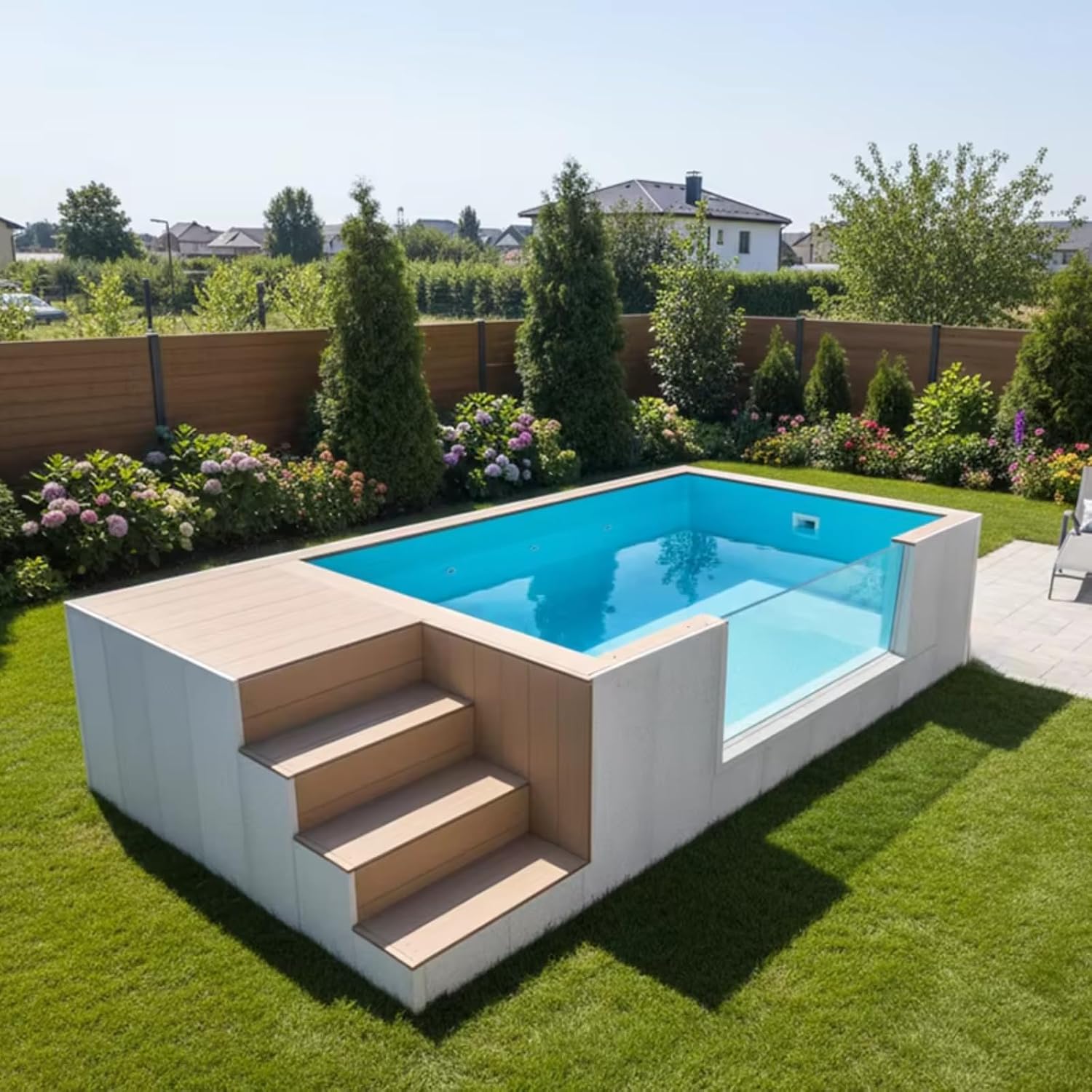 buy container swimming pool,container swimming pool worth it,container pool pros cons,best prefabricated swimming pool,container pool vs traditional pool,should I buy a container pool - detailed features and technical specifications