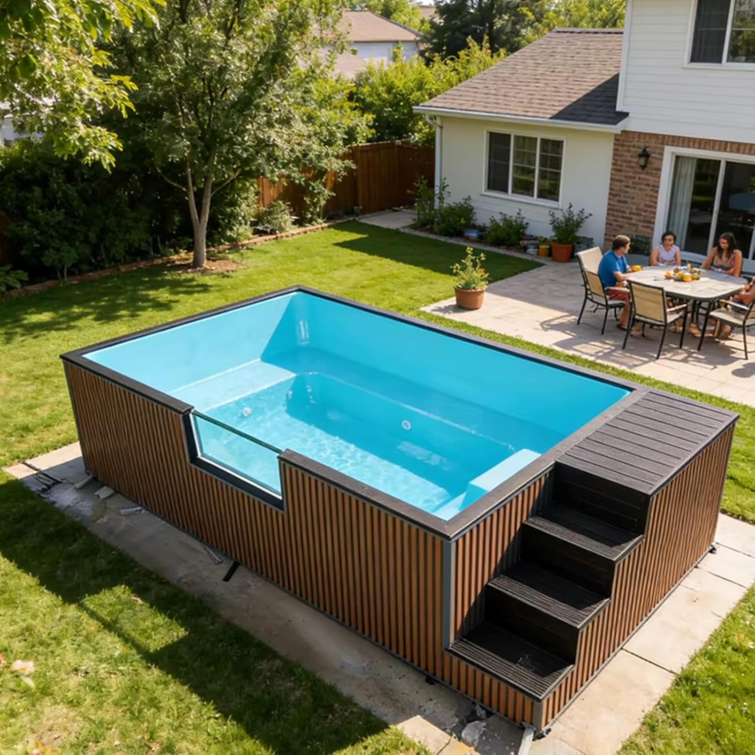buy container swimming pool,container swimming pool worth it,container pool pros cons,best prefab modular pool,should I buy a container pool,container swimming pool vs traditional performance testing and real-world results