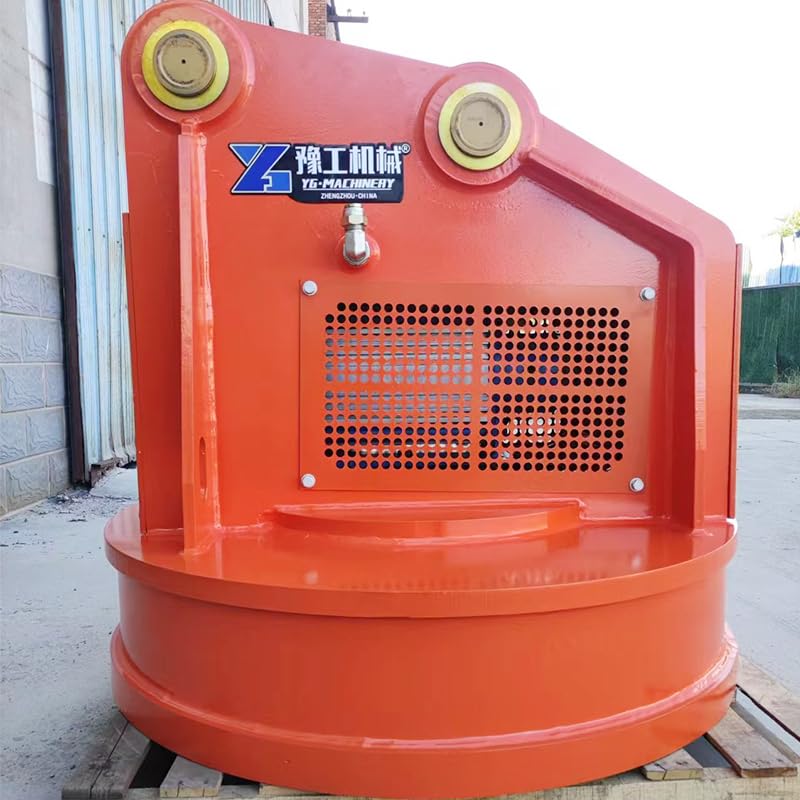 buy excavator hydraulic electromagnetic chuck,should I buy an excavator magnet,excavator electromagnetic chuck pros cons,excavator magnet worth buying,best excavator material handling attachment,hydraulic magnet vs grapple - detailed features and technical specifications