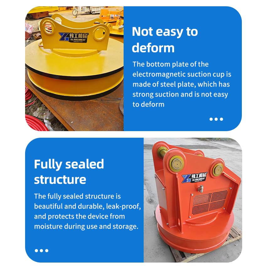 buy excavator hydraulic electromagnetic chuck,should I buy an excavator magnet,excavator electromagnetic chuck pros cons,excavator magnet worth buying,best excavator material handling attachment,hydraulic magnet vs grapple performance testing and real-world results