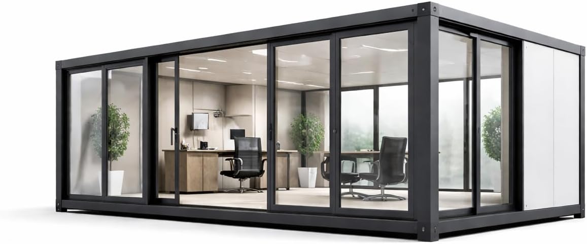 buy expandable modular office cabin,should I buy a modular office cabin,expandable office cabin pros cons,modular site office worth buying,best portable workspace cabin,40ft modular cabin vs alternatives unboxing and complete package contents