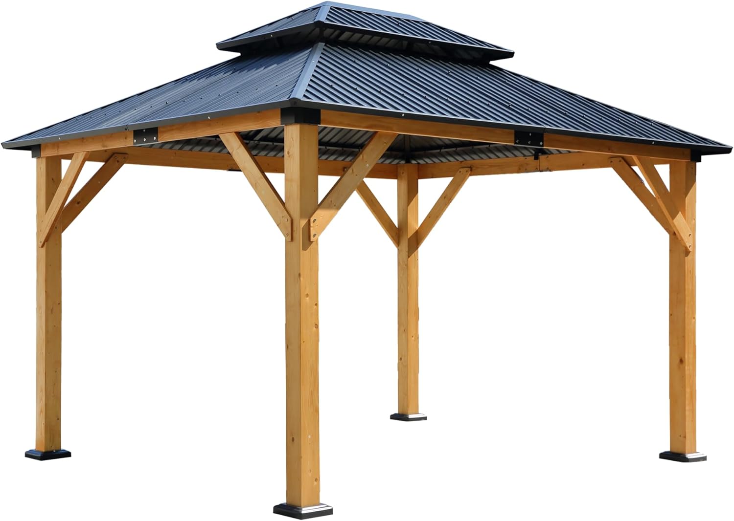 buy fir wood carport pavilion gazebo,fir wood pavilion vs metal gazebo,steel double roof carport pros cons,outdoor metal pavilion with netting worth it,should i buy a wooden carport gazebo,best wood and metal pavilion for patio unboxing and complete package contents