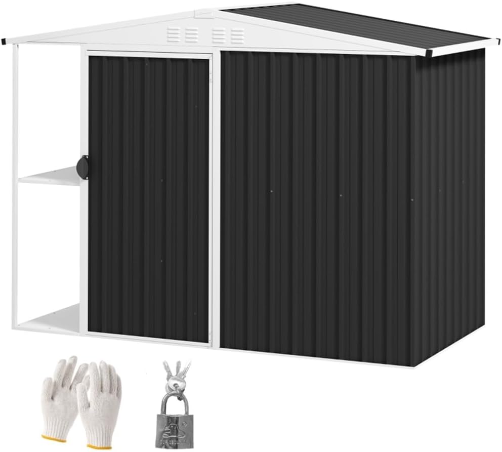 buy galvanized steel garden shed,galvanized steel shed worth buying,best metal garden storage shed,galvanized steel shed pros cons,should I buy a metal garden shed,galvanized shed vs plastic shed unboxing and complete package contents