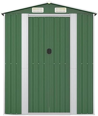 buy galvanized steel garden shed,galvanized steel shed pros cons,best outdoor storage shed for tools,galvanized steel shed worth buying,should I buy a metal garden shed,green garden shed with double sliding doors performance testing and real-world results