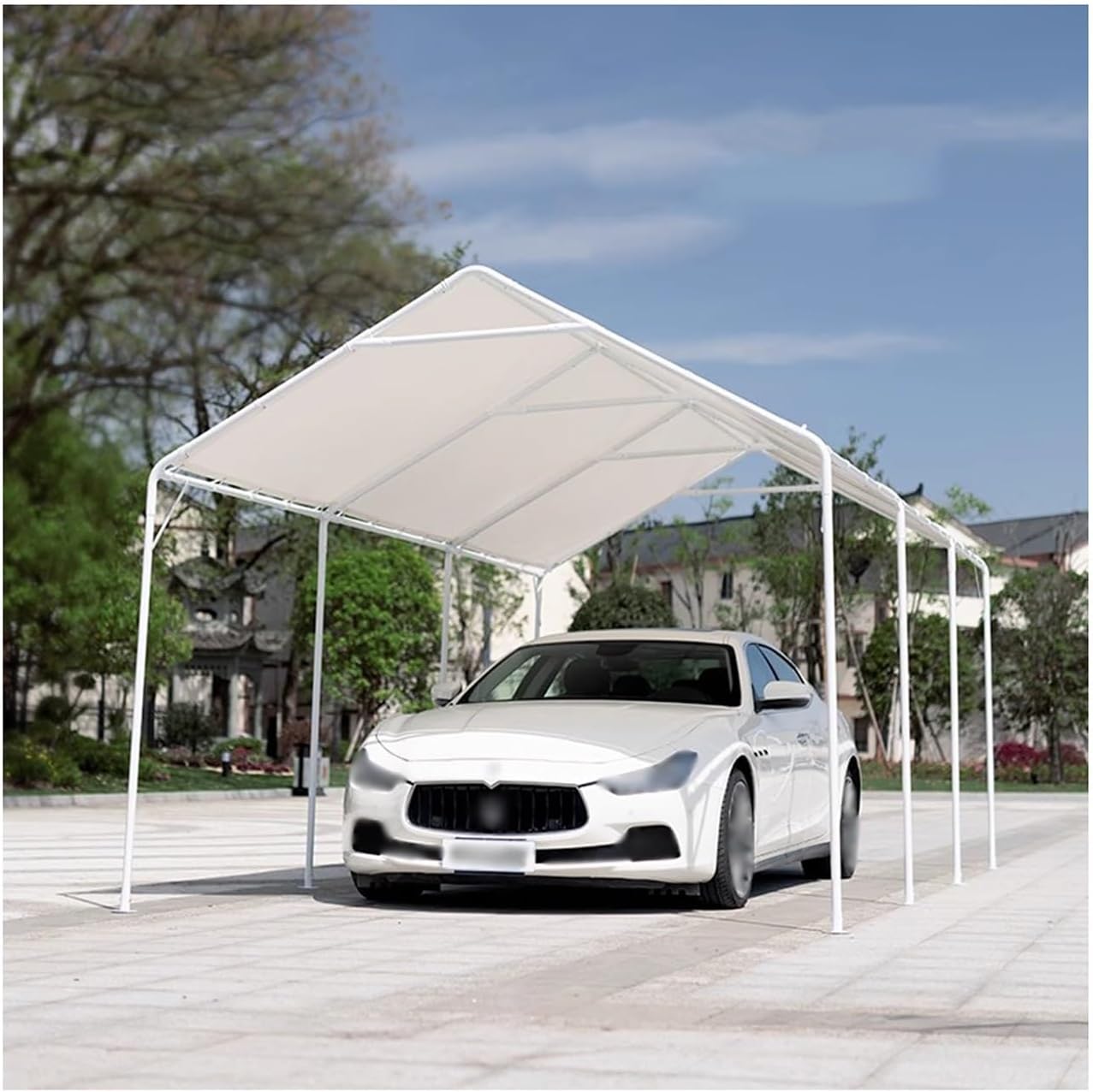 buy heavy duty carport canopy,should I buy a heavy duty carport,heavy duty carport vs metal garage,heavy duty carport pros cons,best carport for tractor RV,heavy duty carport worth buying - detailed features and technical specifications