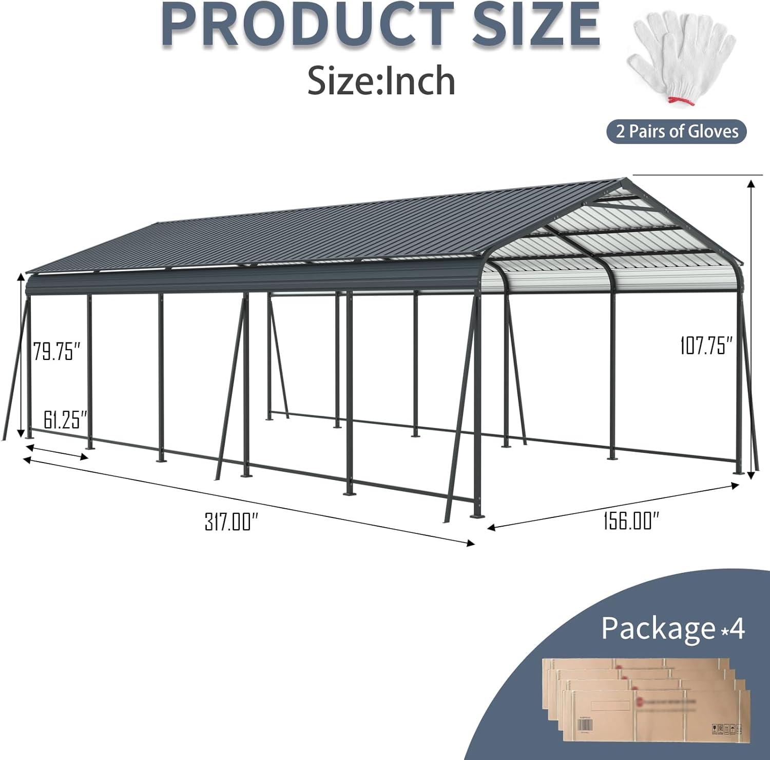 buy heavy duty carport canopy,metal carport for truck,galvanized steel carport worth it,carport canopy with square tube supports pros cons,best carport for snow load,carport vs garage alternatives performance testing and real-world results