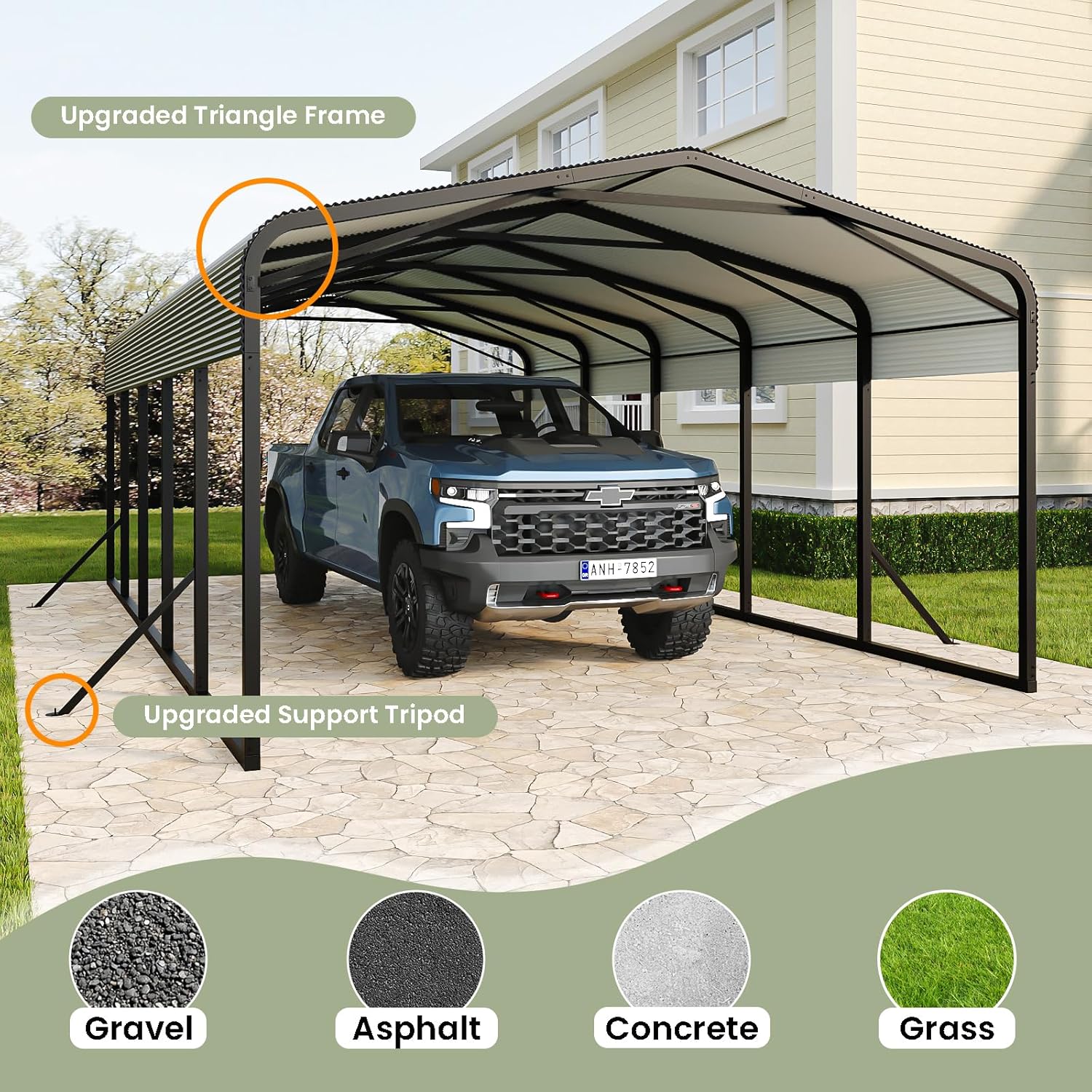 buy heavy duty metal carport,metal carport pros cons,should I buy a carport,best heavy duty carport,carport vs garage worth it,heavy duty carport worth buying unboxing and complete package contents