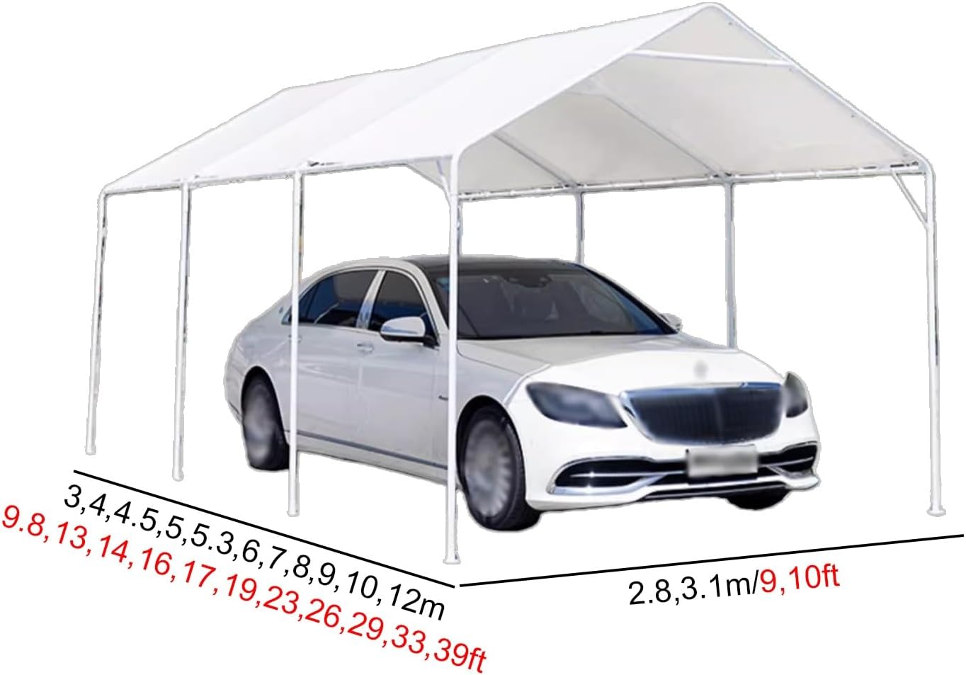 buy heavy duty metal carport,should I buy a metal carport,metal carport vs tent,heavy duty carport pros cons,best carport for pickup truck,metal carport worth buying unboxing and complete package contents