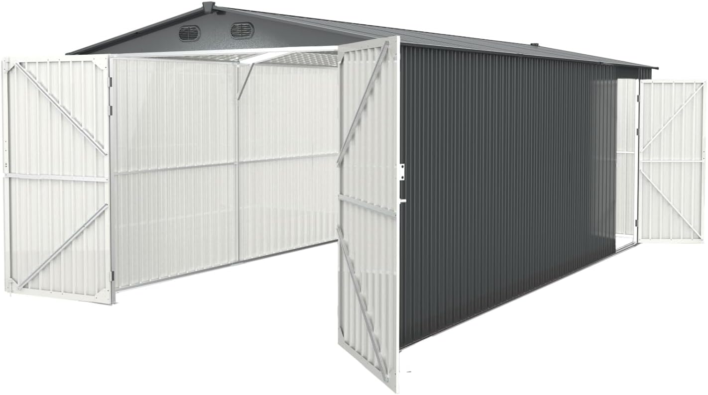 buy heavy duty metal garage shed,best outdoor garage storage shed,heavy duty shed pros cons,should I buy a metal garage shed,heavy duty shed vs wooden shed,20x10 metal shed worth buying - detailed features and technical specifications