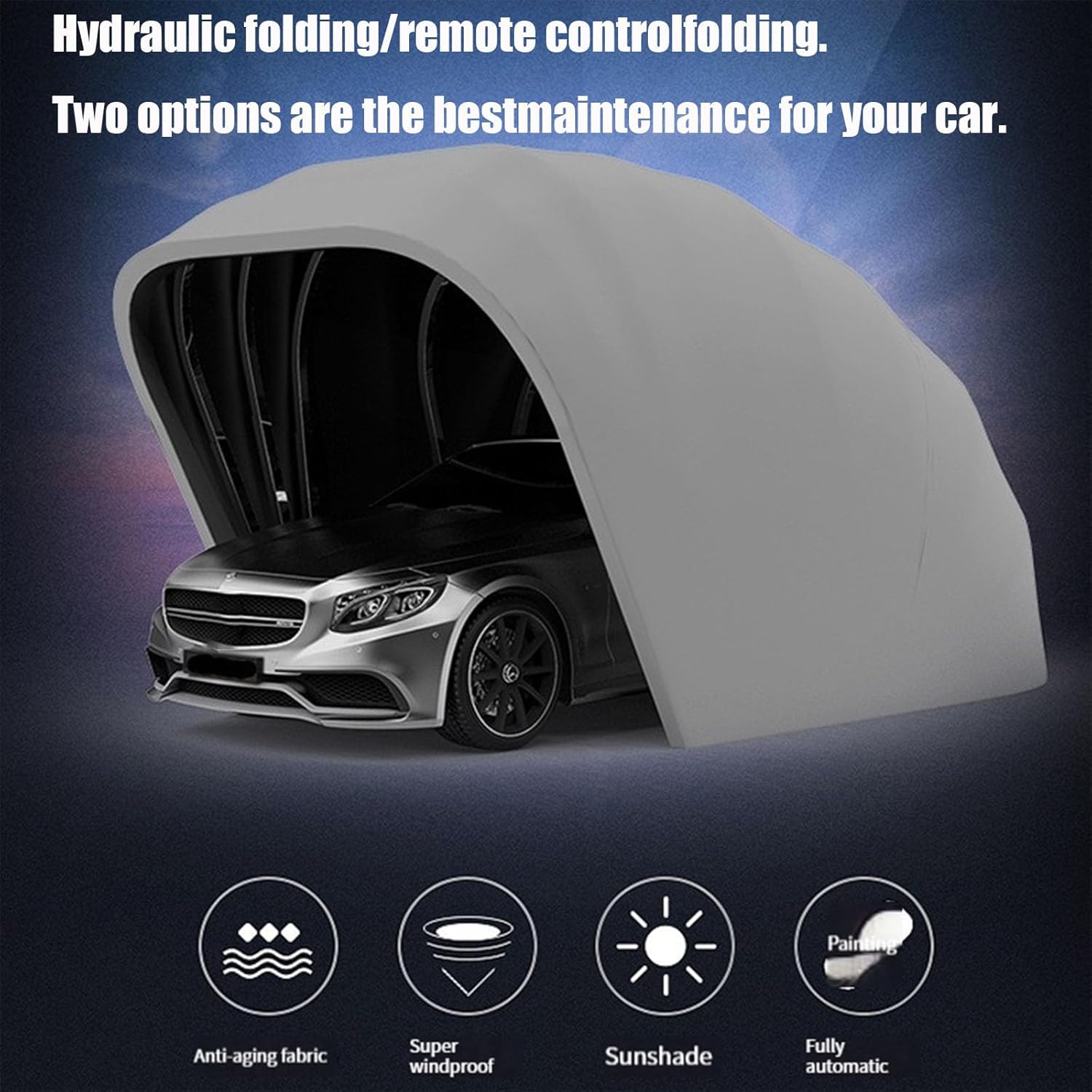 buy hydraulic folding carport,hydraulic folding carport pros cons,best automatic carport for vehicle,retractable carport worth buying,heavy duty carport vs alternatives,should I buy a folding carport unboxing and complete package contents