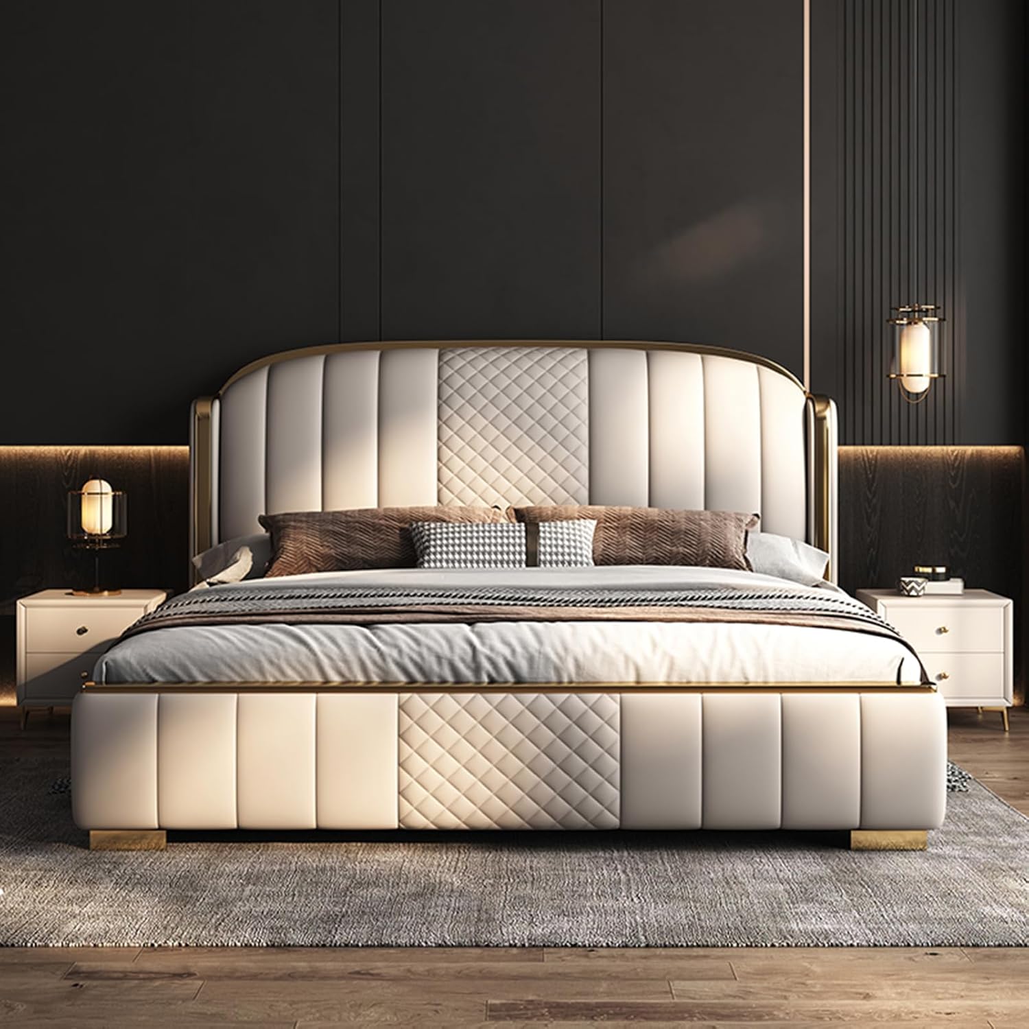 buy king size leather storage bed,king size leather bed worth buying,king size storage bed pros cons,king size platform bed vs alternatives,should I buy a leather upholstered bed,best king size bed with storage - detailed features and technical specifications