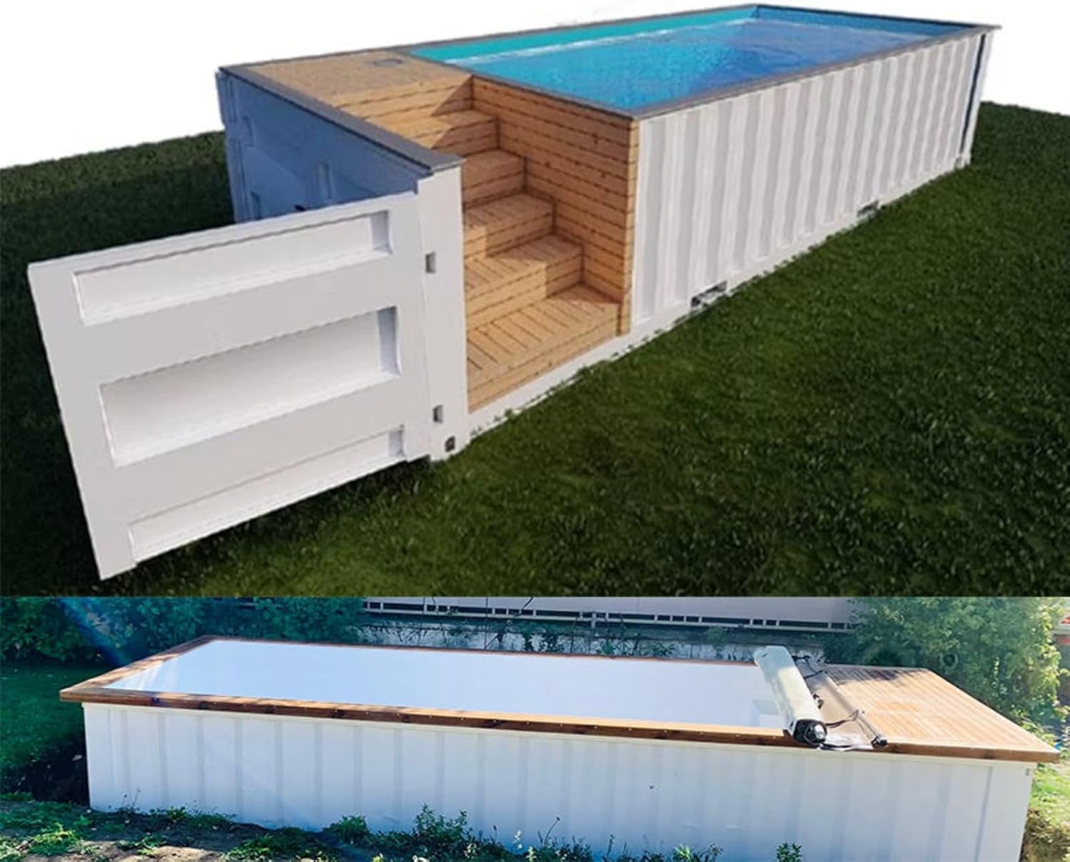 buy large capacity above ground pool,should I buy a modular fiberglass pool,large above ground pool pros cons,best modular swimming pool for backyard,container swimming pool worth buying,fiberglass pool vs steel frame alternatives unboxing and complete package contents