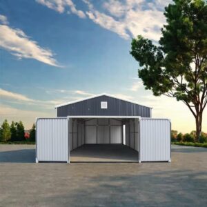 Image 1 of buy large metal storage shed
