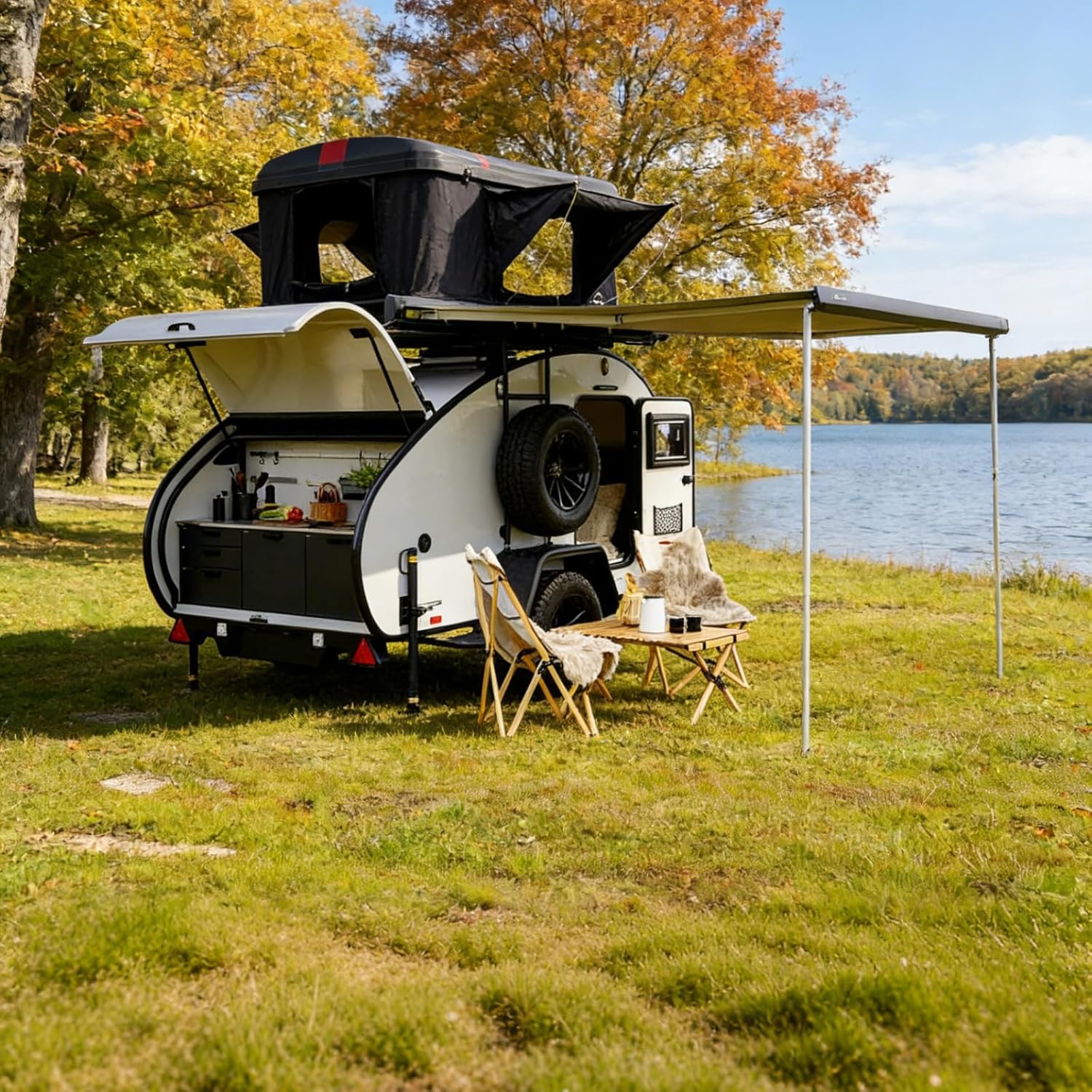 buy lightweight teardrop camper,teardrop camper worth buying,best lightweight travel trailer,teardrop camper pros cons,should I buy a teardrop camper,compact camper vs alternatives unboxing and complete package contents