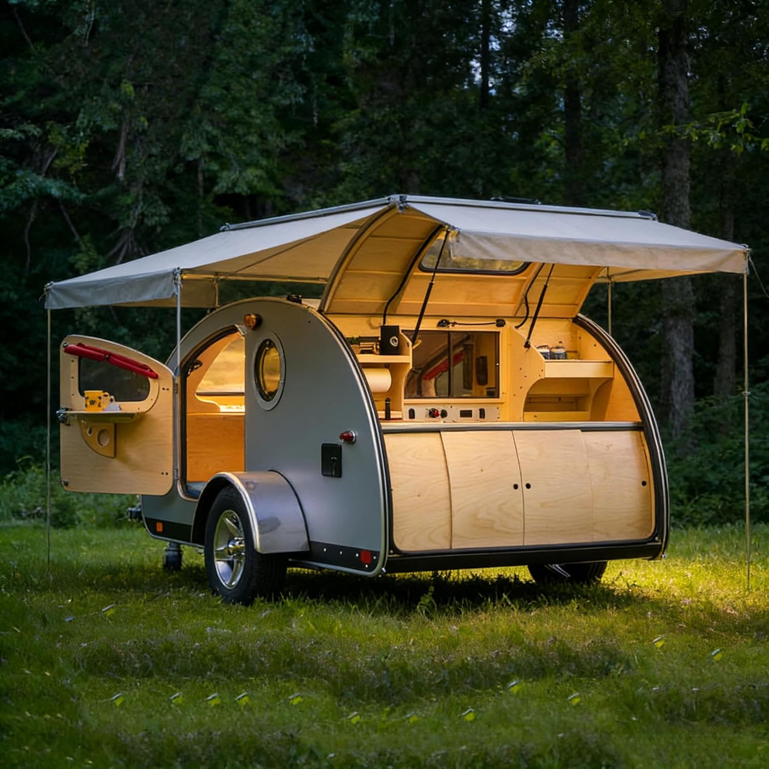 buy lightweight teardrop trailer,lightweight teardrop trailer worth it,best teardrop camper under 2000 lbs,teardrop trailer pros and cons,should I buy a teardrop camper,teardrop trailer vs pop up unboxing and complete package contents