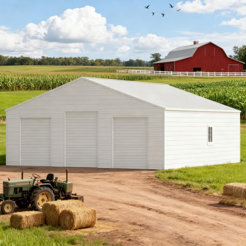 buy metal barn building,metal barn building worth buying,metal barn building pros cons,metal barn building vs pole barn,should I buy a metal barn,best metal barn for storage unboxing and complete package contents